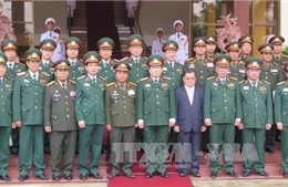 Đoàn đại biểu quân sự cấp cao nước CHDCND Lào thăm Việt Nam 